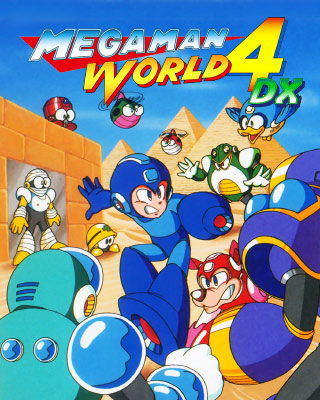 Mega Man World 4 DX cover